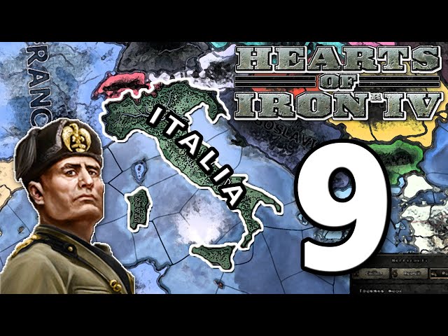 È GUERRA! || LA GRANDE ITALIA - HEARTS OF IRON 4 || Gameplay ITA #9