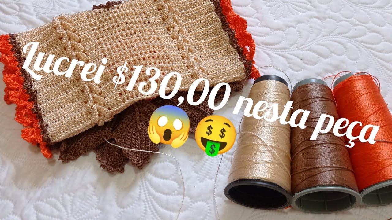 Fiz o trilho de mesa mais lindo do mundo 🤩 gastei menos de $30,00 😱..lucro certo 🤑 Vem ver☺️💞