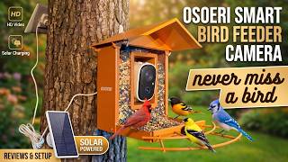 OSOERI SMART BIRD FEEDER CAMERA FROM TEMU
