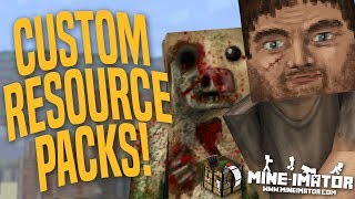 Mine-imator Tutorial - How to Add Custom Resource Packs | Part 14