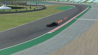Engine Blow up Scene rFactor 2 Formula 1 Car