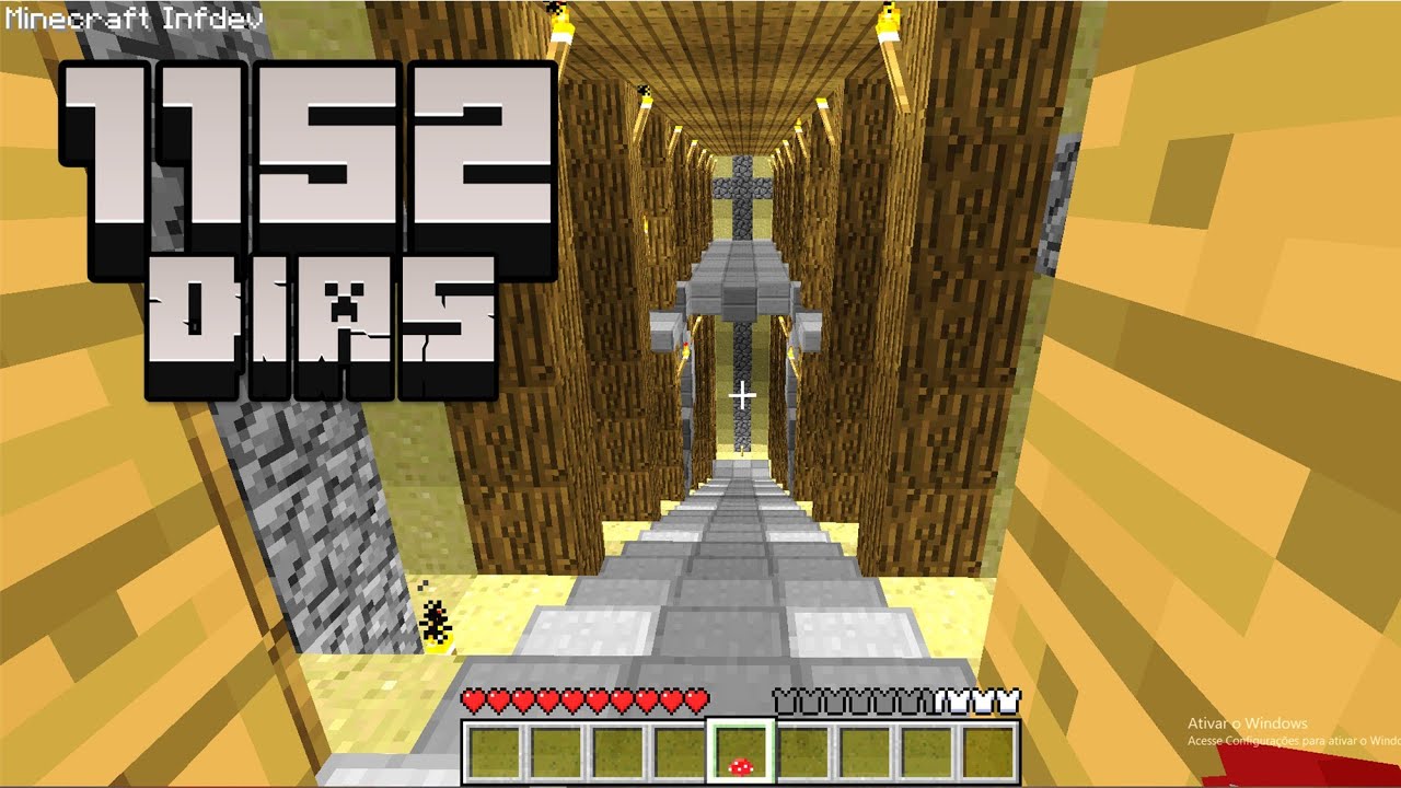 MINECRAFT AO VIVO - 1152 DIAS - Venitópolis - Infdev - LIVE #119 (382 ...