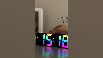Digital Alarm clock ⏰ #youtubeshorts #shorts