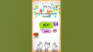 Brain test level 74 the fisherman is having a terrible day. help him catch a fish.