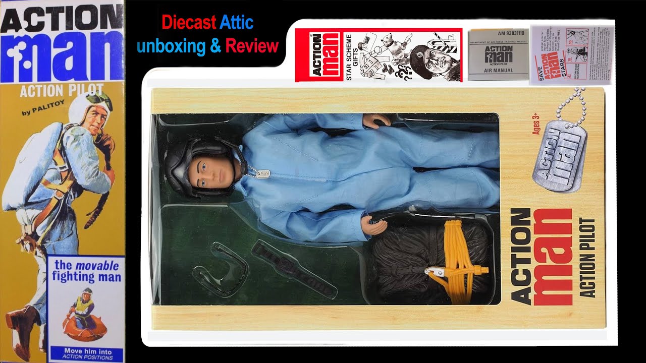Action Man Pilot Review (T-rex 2018) - YouTube