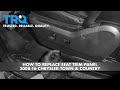 How to Replace Seat Switch Panel 2008-16 Chrysler Town & Country