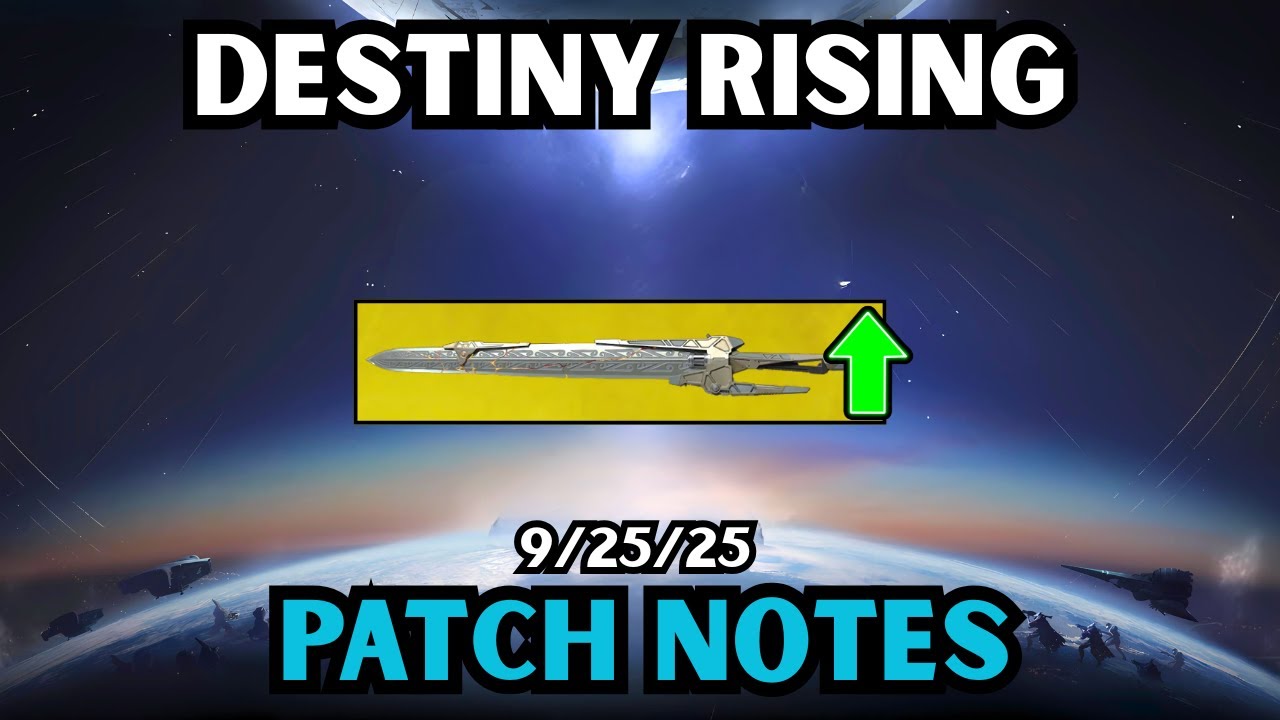 NEW! Destiny Rising Update. BIG  Sword BUFF!- & NEW! Events/Rewards. ( Weekly Patch Notes 0925 )