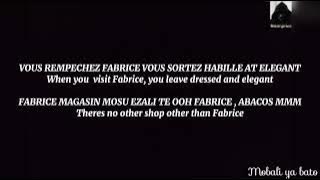 FABRICE AKENDE SANGO LYRICS TRANSLATION