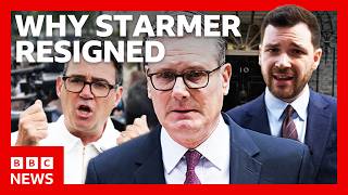 How Keir Starmer’s resignation unfolded outside No 10  | BBC News