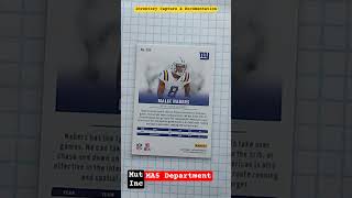 Malik Nabers 2024 #Panini Prestige #Rookie Card-MA5 Dept-Mut Inc #nfl #giants #usa