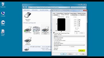 FARGO DTC1500 How to setup watermark feature