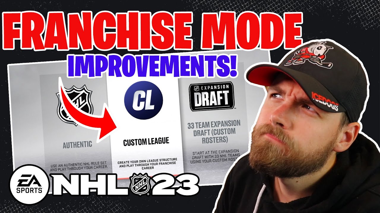 NHL 23 FRANCHISE MODE UPDATES! GAME MODES DEEP DIVE REACTION