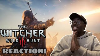 THIS IS TOP TEIR CINEMA!!! THE WITCHER 3 All Trailers \& Cinematics REACTION!