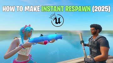 HOW To Make INSTANT RESPAWN for a 1V1 MAP in FORTNITE UEFN (2025 EASY)