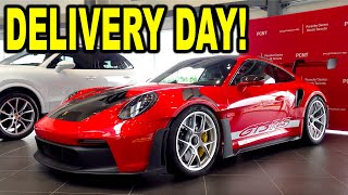 Taking Delivery Of A Porsche 992 GT3 RS!