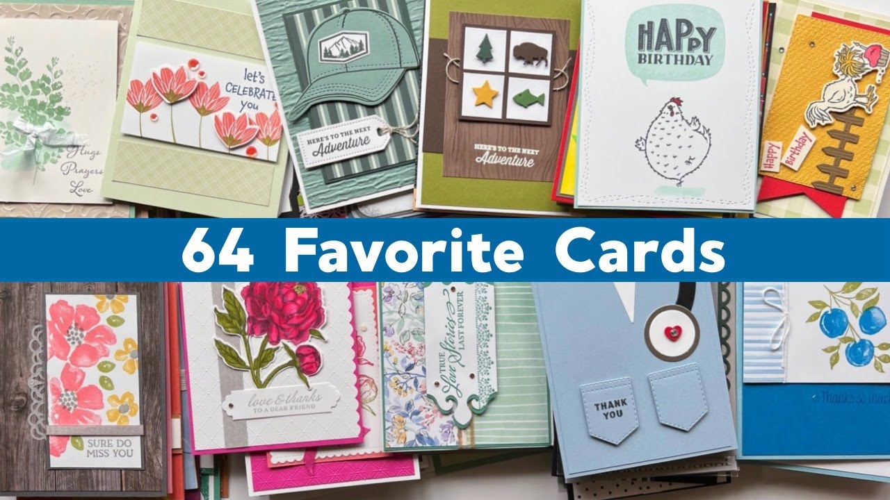 Stampin' Up! Last Chance 2022|64 Amazing Cards to Inspire You!