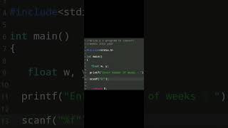#57  | C Tutorial Video | Learn C Programming | C Language Exercise58 #shorts #coding