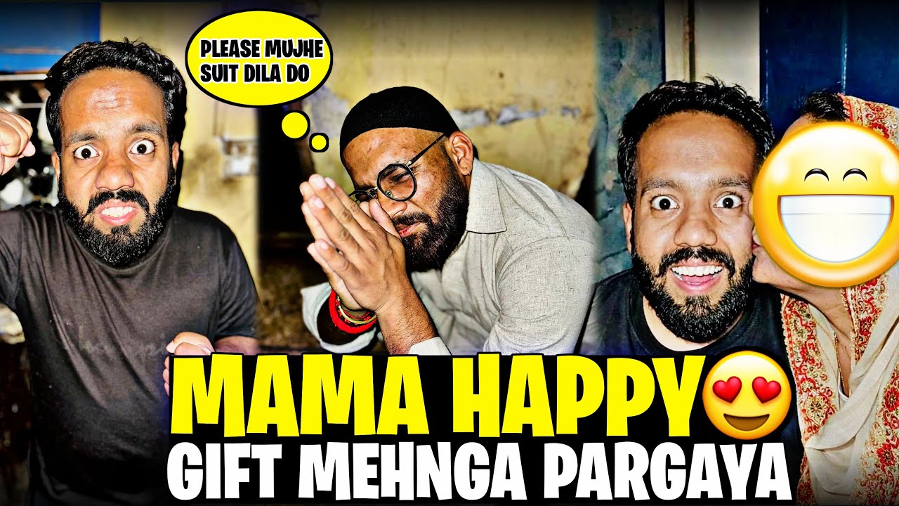 Eid Gift for Mama❤️Rohan Ne Zaleel krdya😠Kharcha Double😩Ahmad Rao Vlogs