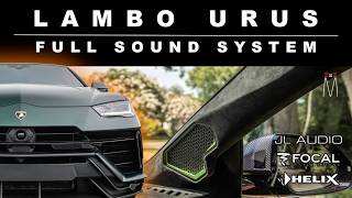 Match Highlights Custom Audio System In A Lamborghini Urus! EXPLAINED!