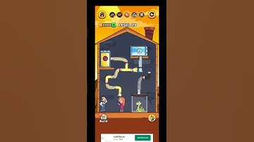 Home Pipe Rescue Gameplay Walkthrough Level 23 Android/ios (Husband wife Game )
