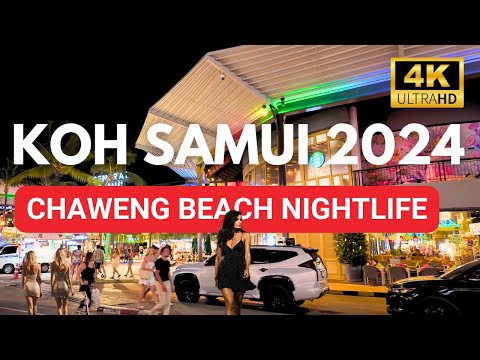 Night Market in Chaweng Beach | How is Nightlife in Koh Samui in 2024?