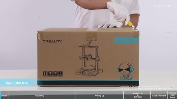 CR 10 SE Unpacking operation