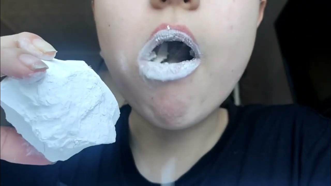 Dry chalk eating // sevrukova chalk YouTube