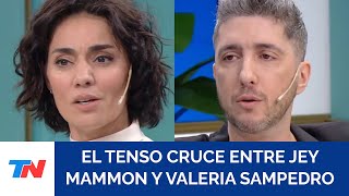"NO SOS INOCENTE": el tenso cruce entre Valeria Sampedro y Jey Mammon en la mesa de Juana Viale