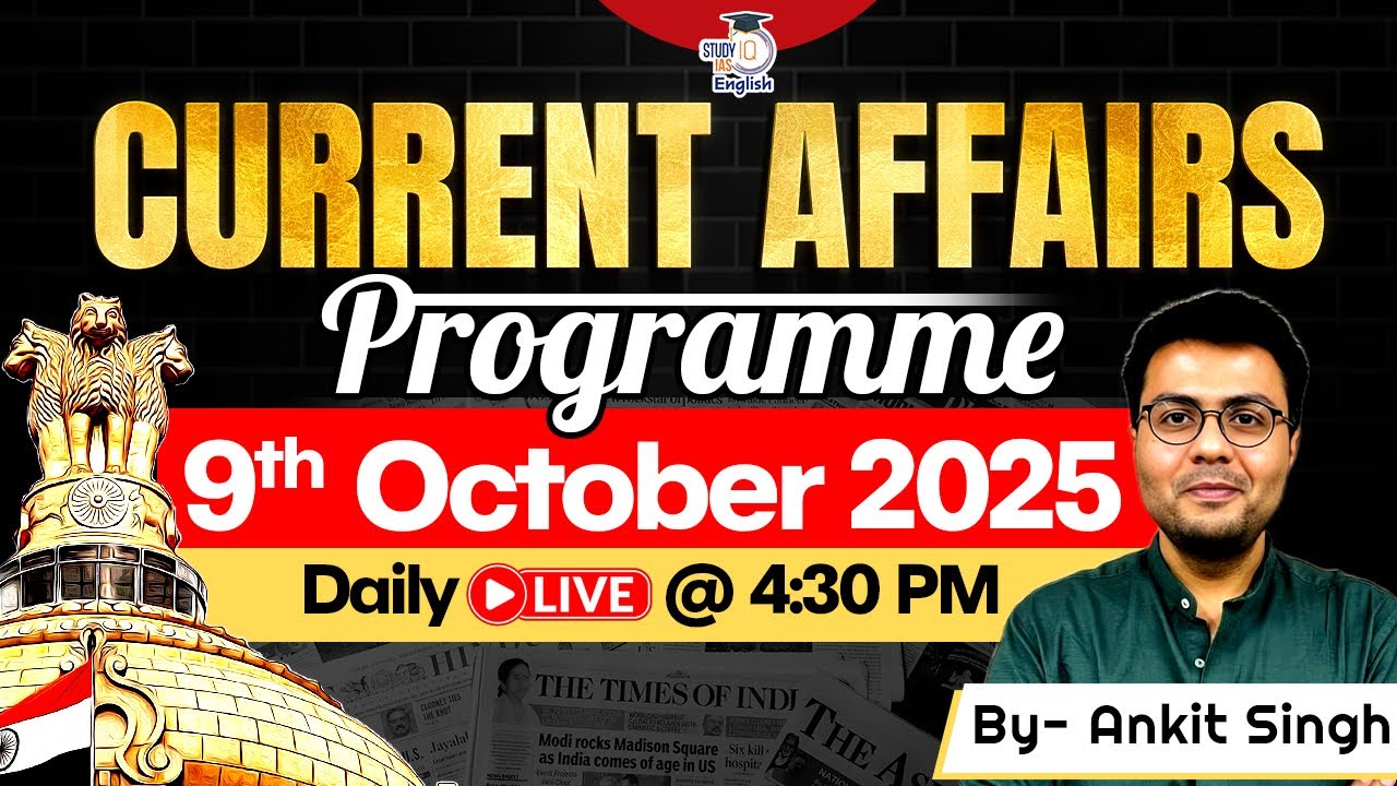 Current Affairs in English For UPSC | Daily News Analysis | Current ...