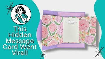 🔴 Hidden Message Card Tutorial That Went Viral in My Friend Group