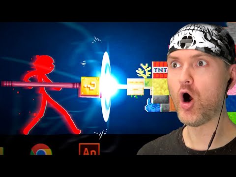 ЛАКИ БЛОК НЕ ТАК ПРОСТ... ► Animation vs. Minecraft (33) | ВИКТОР - РЕАКТОР