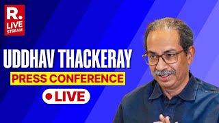 Uddhav Thackeray Holds A Press Conference After INDI Secures Maximum Seats In Maharashtra