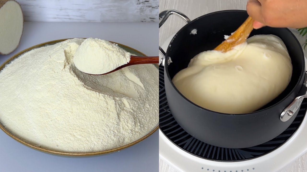 HOW TO MAKE YAM FLOUR POUNDED YAM WITHOUT POUNDING YouTube how-to-make-yam-flour-pounded-yam-without-pounding-youtube