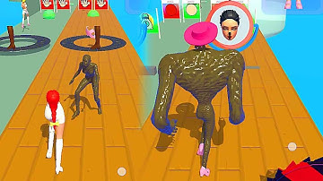 BUILD A QUEEN RUN : New Gameplay Walkthrough Level Up Satisfying ( IOS Android ) 104