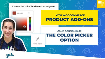 How to use the color picker option   YITH WooCommerce Product Add ons