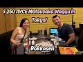 $250 All You Can Eat Matsusaka Wagyu in Tokyo 🍖 | Is Rokkasen Worth It?