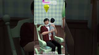 WHY CAN'T IT ALWAYS BE LIKE THIS IN THE 100 BABY CHALLENGE #thesims4 #sims4 #shorts