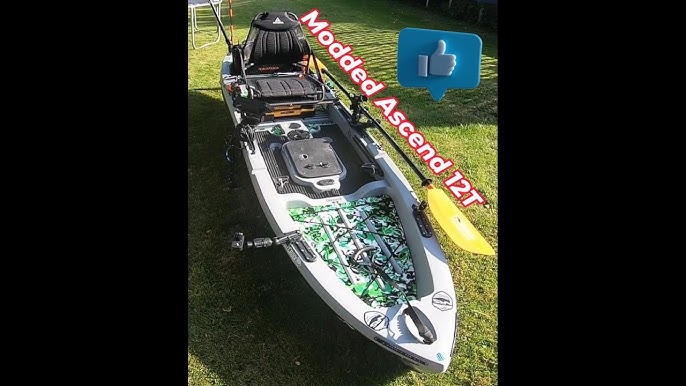 Ascend 133x Kayak  FULLY LOADED Fishing Kayak Setup and