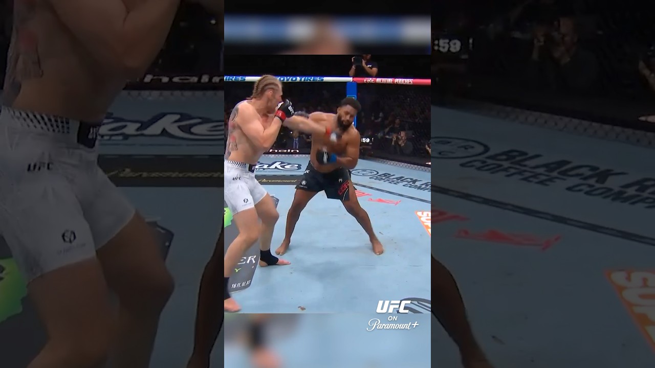 ⚡️ Волков потряс Акосту! #UFC328