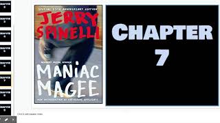 Maniac Magee Shared Reading Chapters 7-9