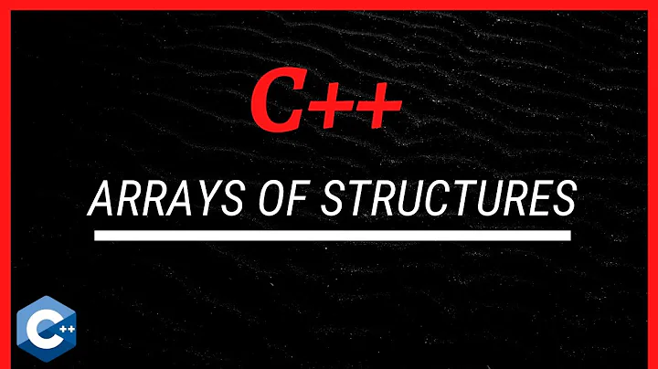 C++ Tutorial [33] - Arrays of Structures