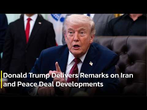 US President Trump Speaks on Iran and Peace Deal Updates | AC1P