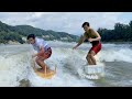 밥상으로 서핑을 탈 수 있을까? l Surfing on a table