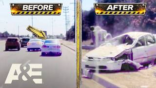 WORST Drivers Ever - Top 8 Moments (Part 5) | Road Wars | A&E