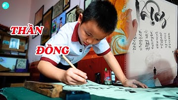 Phát hiện cậu bé 11 tuổi viết thư pháp, vẽ tranh gây kinh ngạc - ĐỘC LẠ BÌNH DƯƠNG