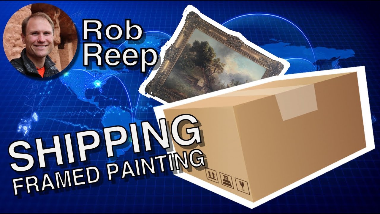How To Ship A Framed Painting On Panel YouTube