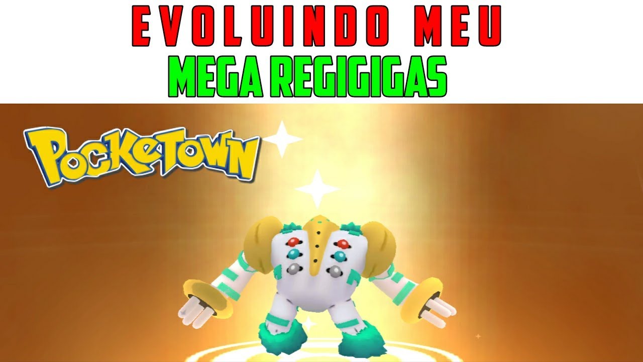 POCKETOWN: Agora O Bicho Vai Pegar, Mega Regigigas Na Área - YouTube