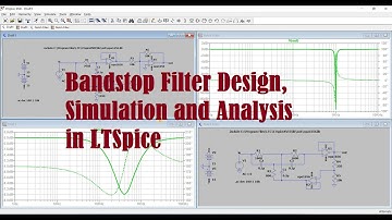 Band Stop Filter | Band Reject Filter Explained | Analysis | Simulation #notch #ltspice #diy