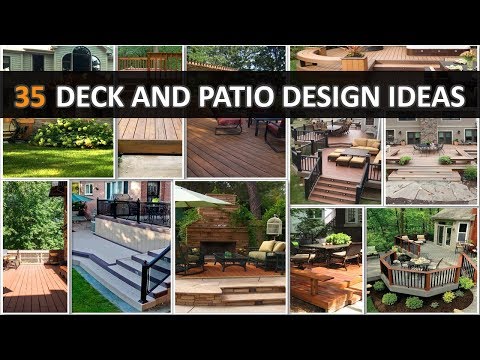 35 Deck and Patio Design Ideas  DecoNatic