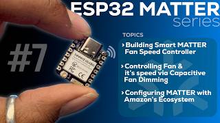 Smart Fan Speed Control with Alexa & Matter Protocol | XIAO ESP32 C6